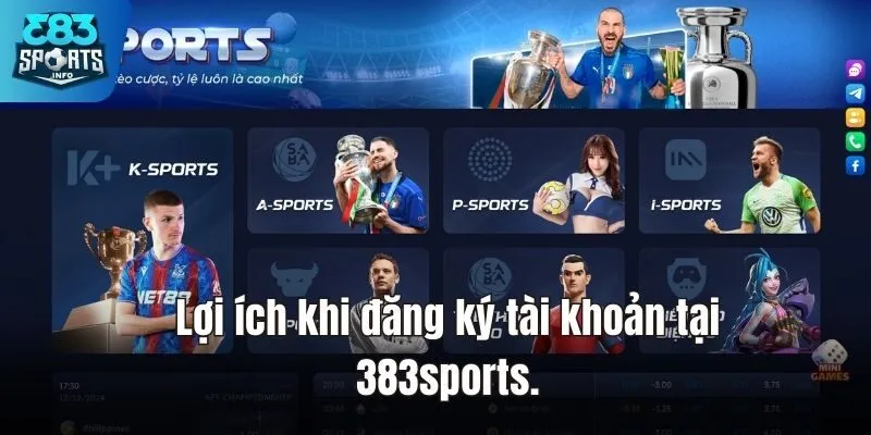 Hướng Dẫn Đăng Ký 383sports